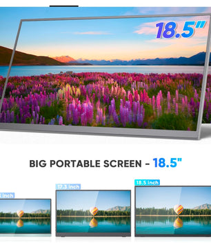 MotionSync 18.5" Portable Monitor Ultra-slim. Powerful. Built for work and play.
