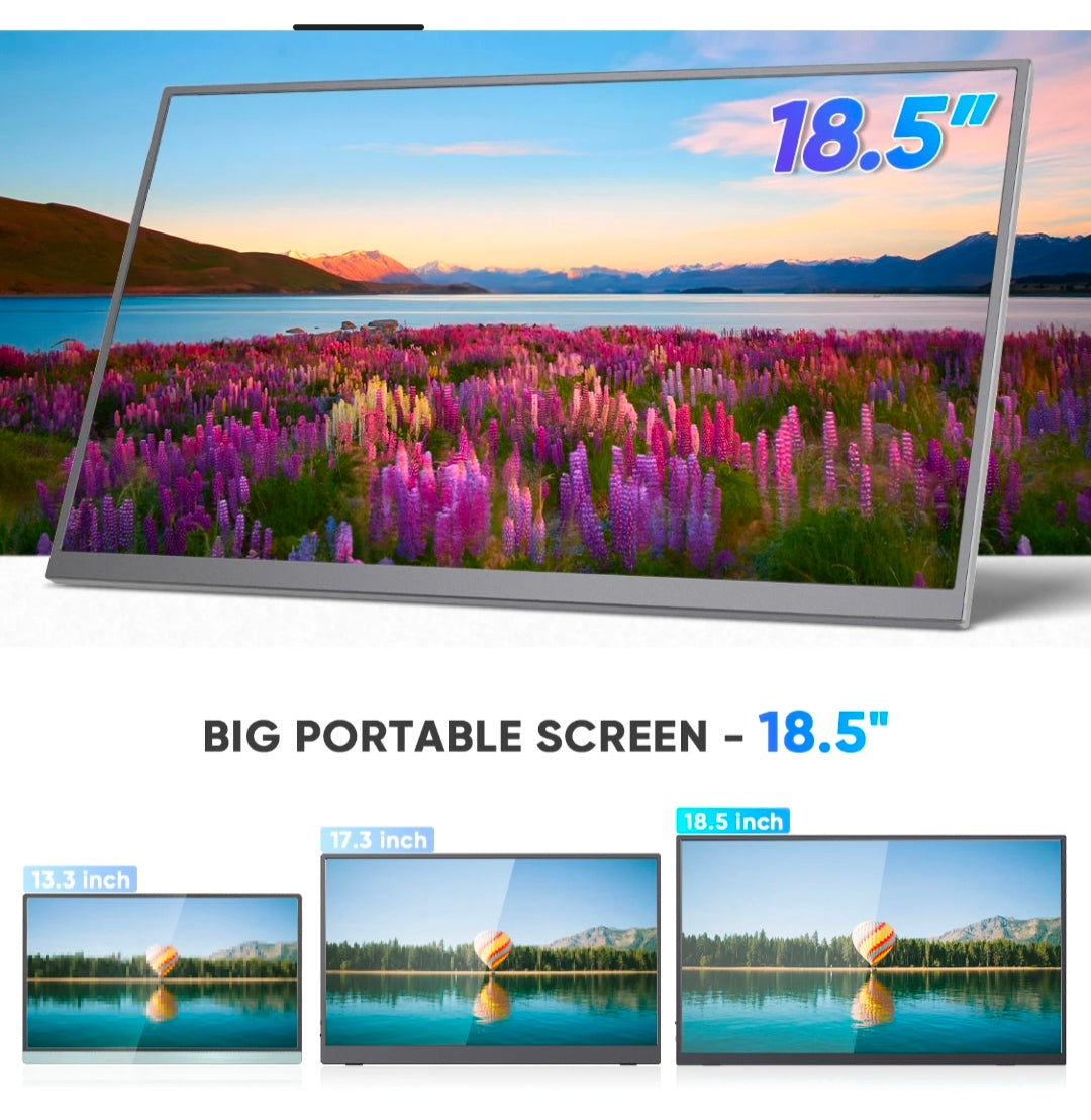 MotionSync 18.5" Portable Monitor Ultra-slim. Powerful. Built for work and play.